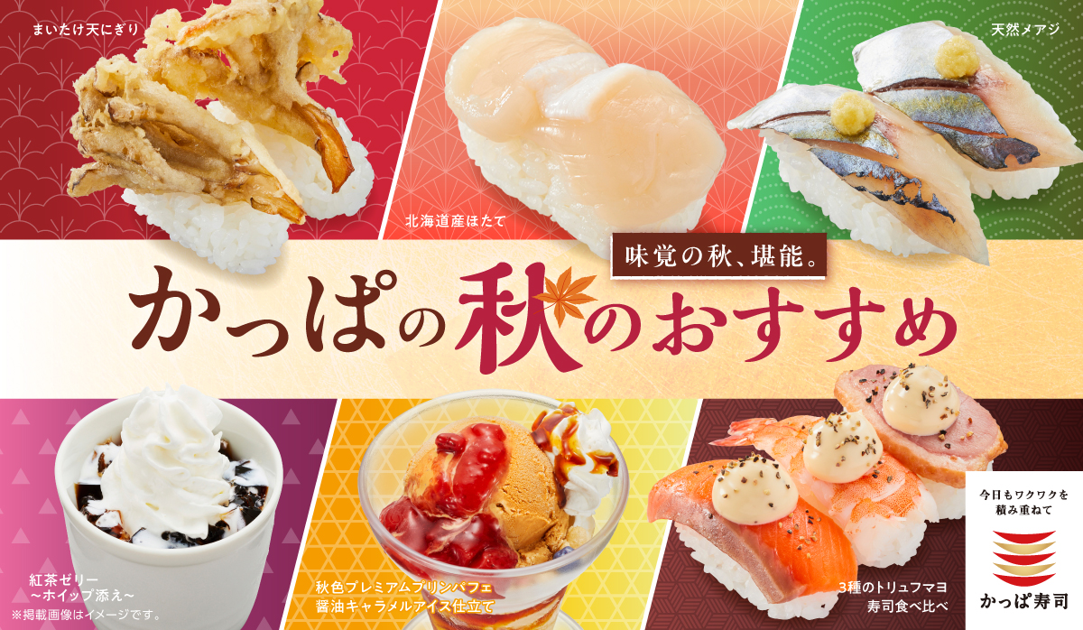 かっぱの秋のおすすめ