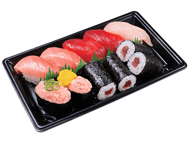 まぐろ尽くし６種セット１人前
