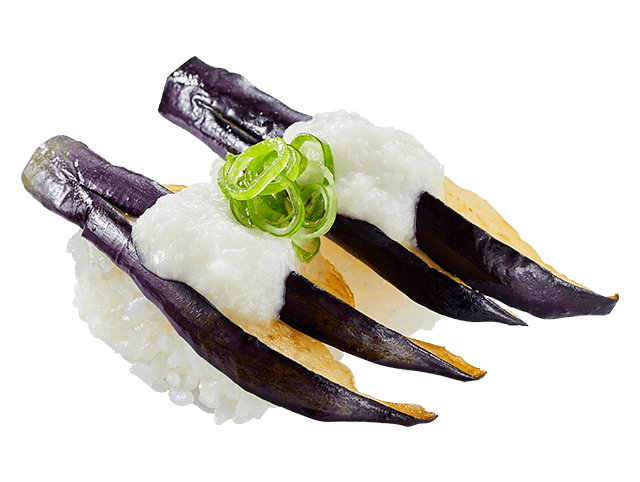 なすの揚げびたし～とろろのせ～