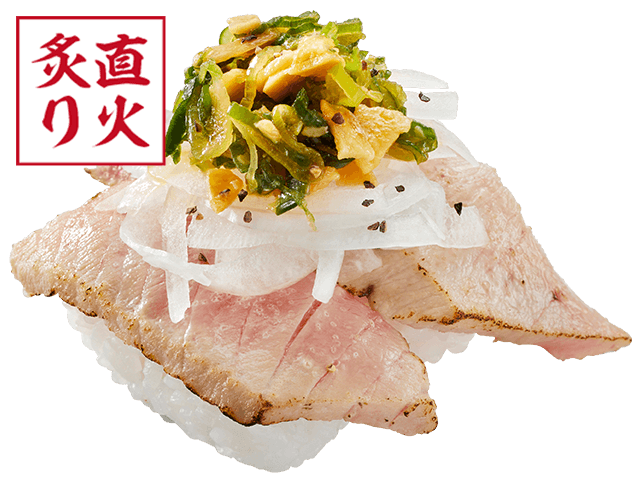 本鮪＆みなみ鮪中とろ炙り食べ比べ～やみつき香味ねぎオニオン～