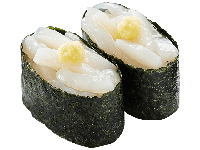 いかソーメン軍艦 生姜のせ