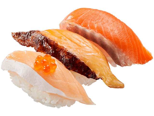 ３種のサーモン食べ比べ