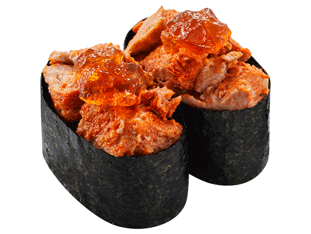 あん肝軍艦ポン酢ジュレのせ