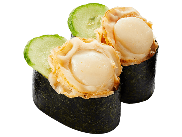 青森県産ボイルほたて軍艦