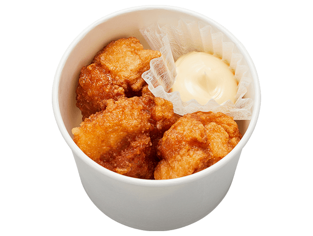 お持ち帰り用二段仕込の醤油とり唐揚げ（３個）