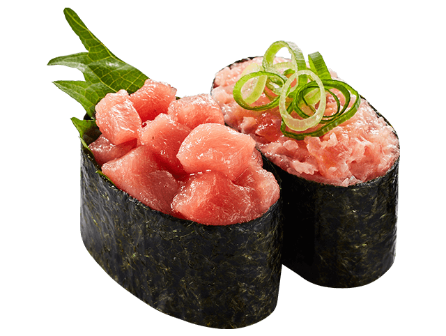 特盛 中とろぶつ&ねぎとろ軍艦