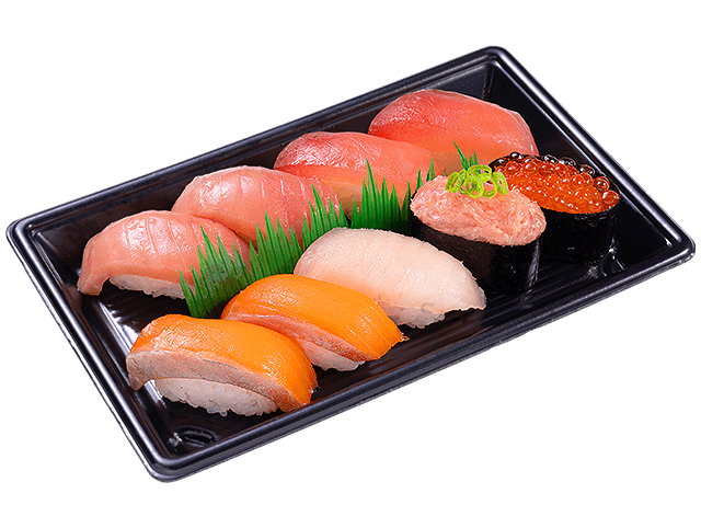 まぐろ・サーモン特盛いくら６種セット１人前