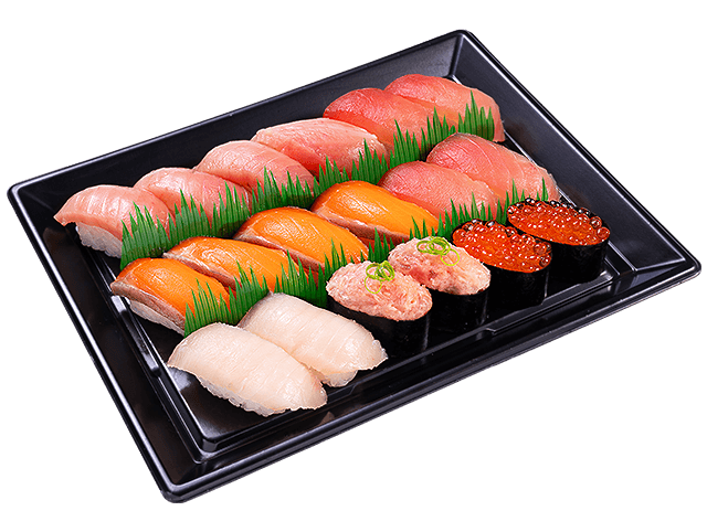まぐろ・サーモン特盛いくら６種セット２人前
