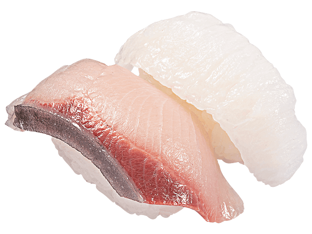 活〆寒ぶり・えんがわ二種盛り