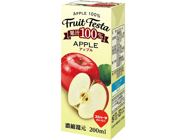 果汁100%ジュース(アップル）