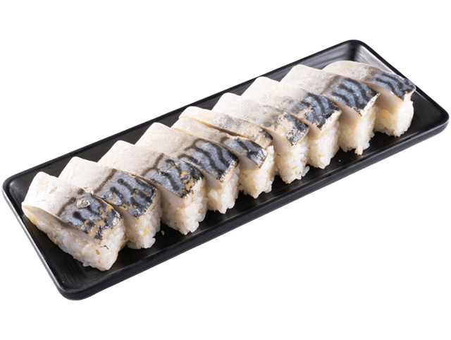 肉厚とろ〆さばの押し寿司（９切れ）