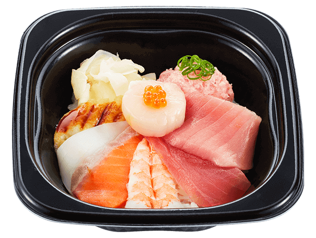お持ち帰り用９種の海鮮丼