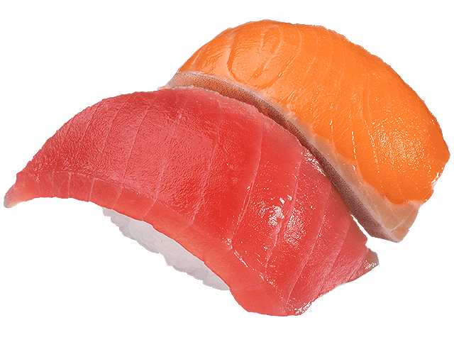 まぐろ・サーモン二種盛り