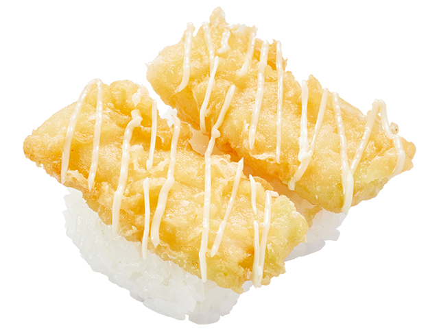 さくさくイカ天にぎりマヨ