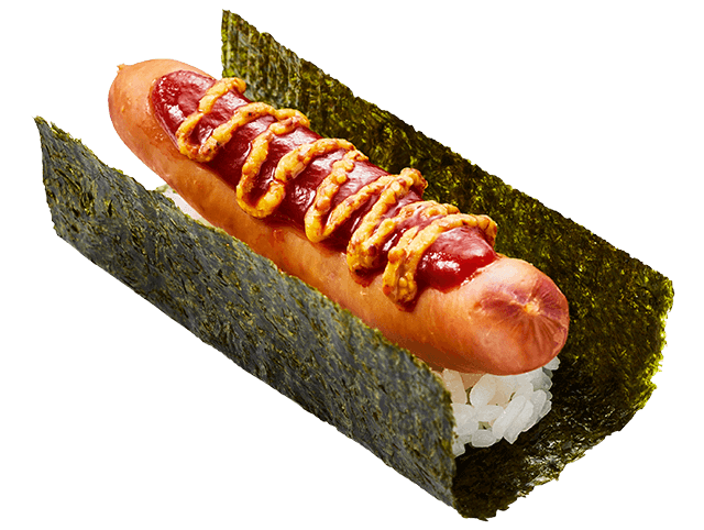 神奈川県産 相模豚ウィンナーのすしドッグ～ケチャップ・マスタード～