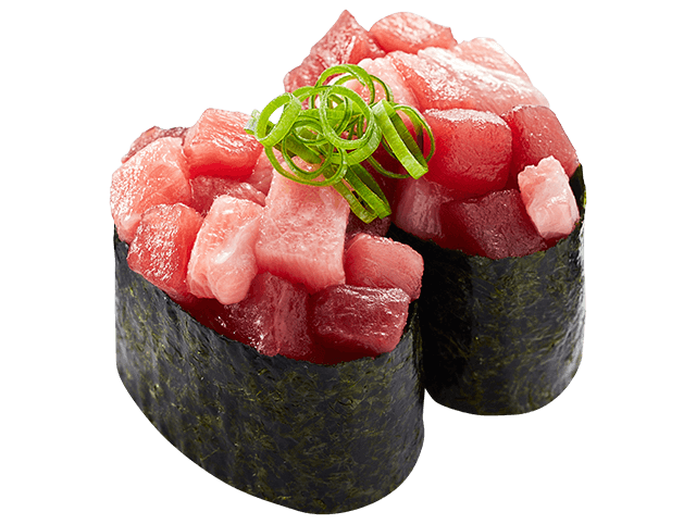 神奈川水揚げ天然本鮪　ぶつ軍艦