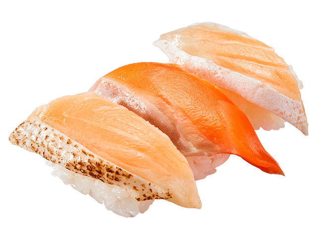 ３種のサーモン食べ比べ