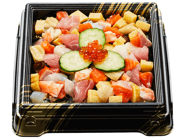 ９種具材の海鮮ばらちらし