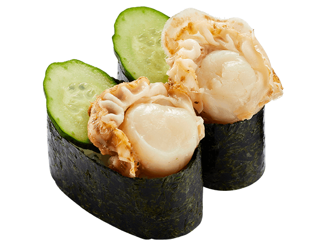 青森県産ボイルほたて軍艦